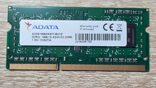 4gb adata ddr3l - 4gb,