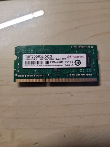 Transcend 2gb ddr3l dimm - 2gb, so-dimm