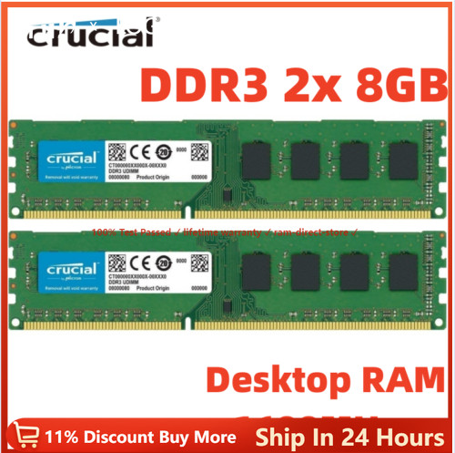 Crucial ddr3 1866mhz - ddr3, 16gb