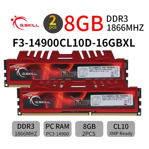 Skill ripjaws 16gb 2x - g.skill,